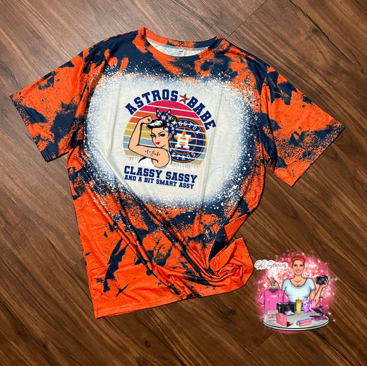 "Astros Babe" Classy Sassy T-Shirt