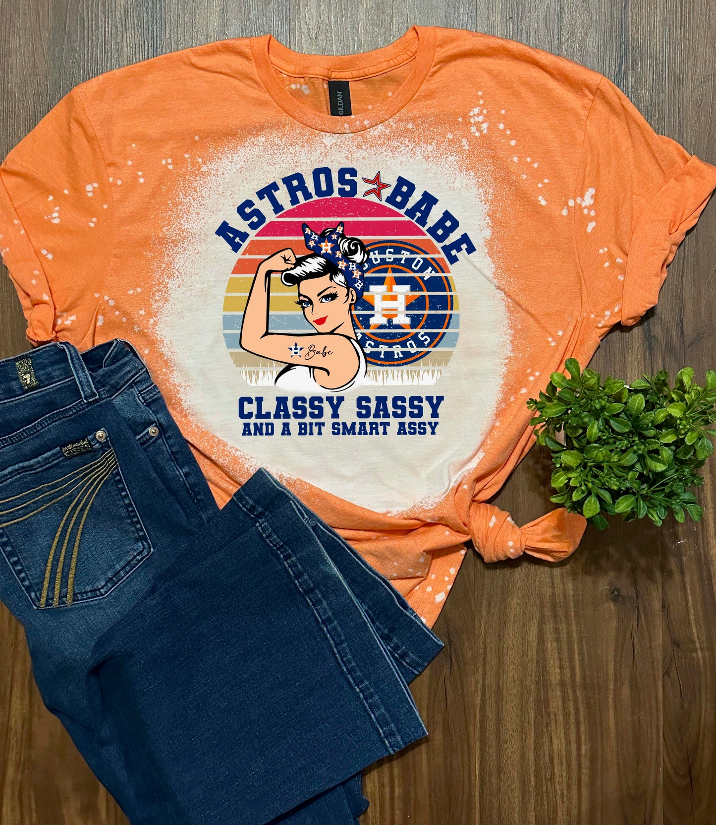 "Astros Babe" Classy Sassy T-Shirt